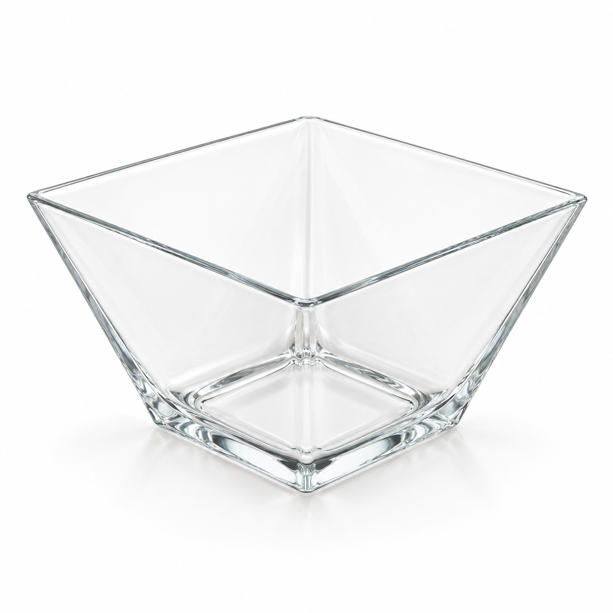 Limon Square Glass Serving Bowl