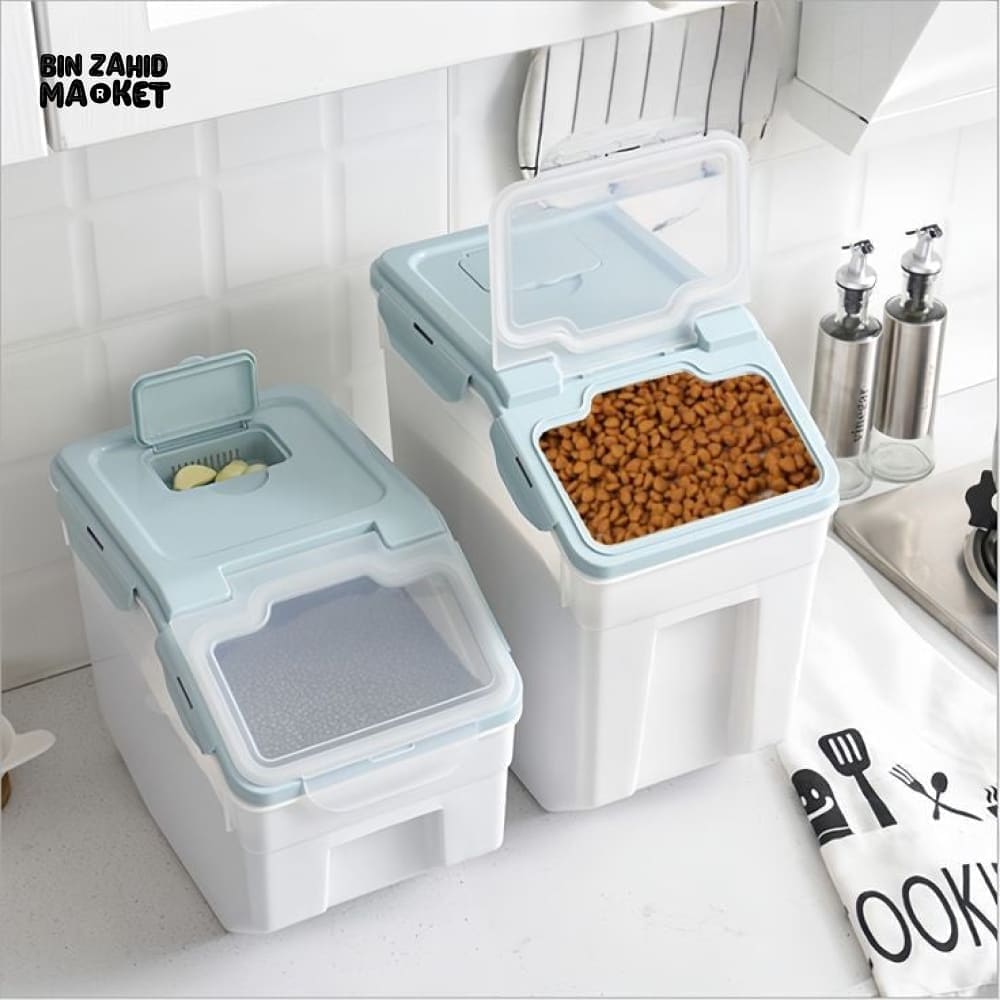 MOISTURE PROOF RICE & FLOUR STORAGE BOX - 5 KG