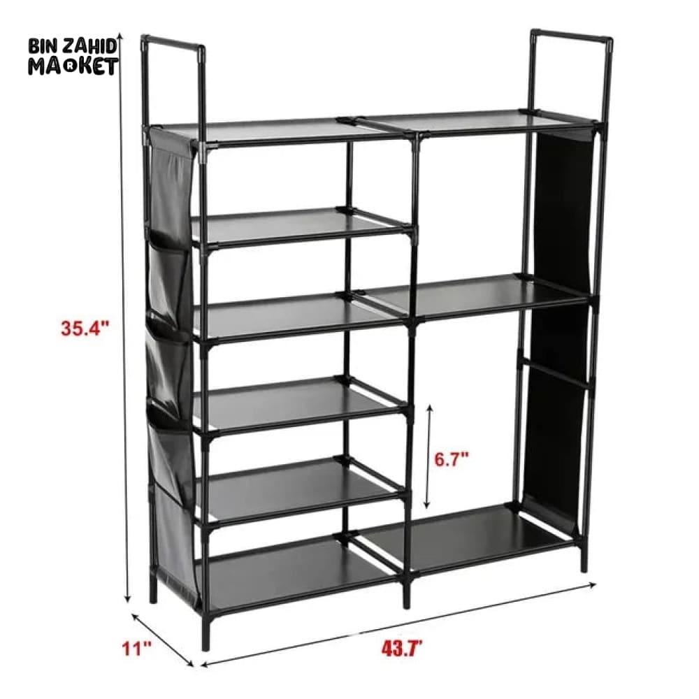 7X LAYERS 22X PAIRS SHOE RACK