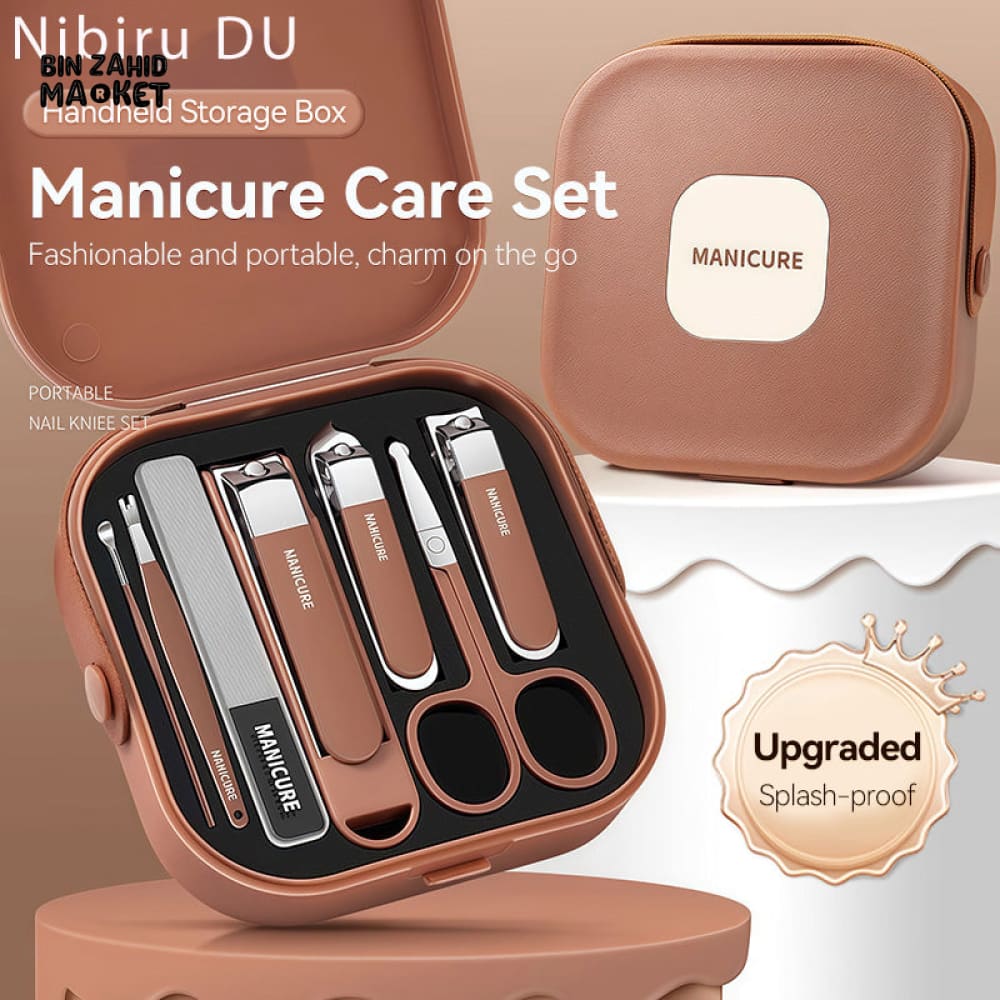 8-PIECE PROFESSIONAL MANICURE & NAIL CARE SET