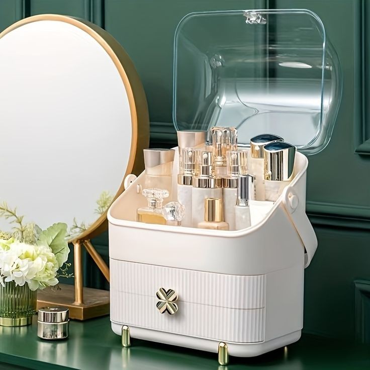 DUSTPROOF MAKEUP ORGANIZER