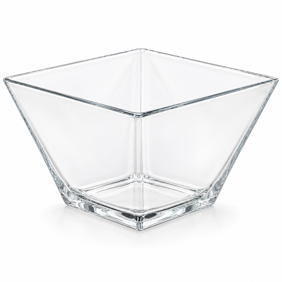 Limon Square Glass Serving Bowl