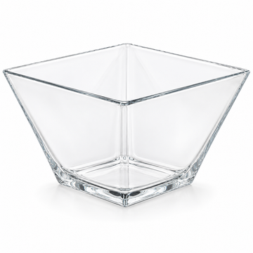 Limon Square Glass Serving Bowl