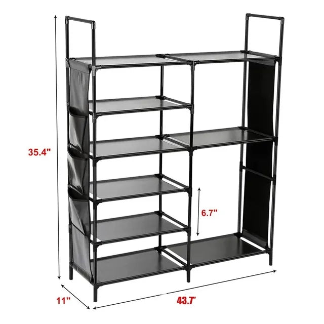 7X LAYERS 22X PAIRS SHOE RACK