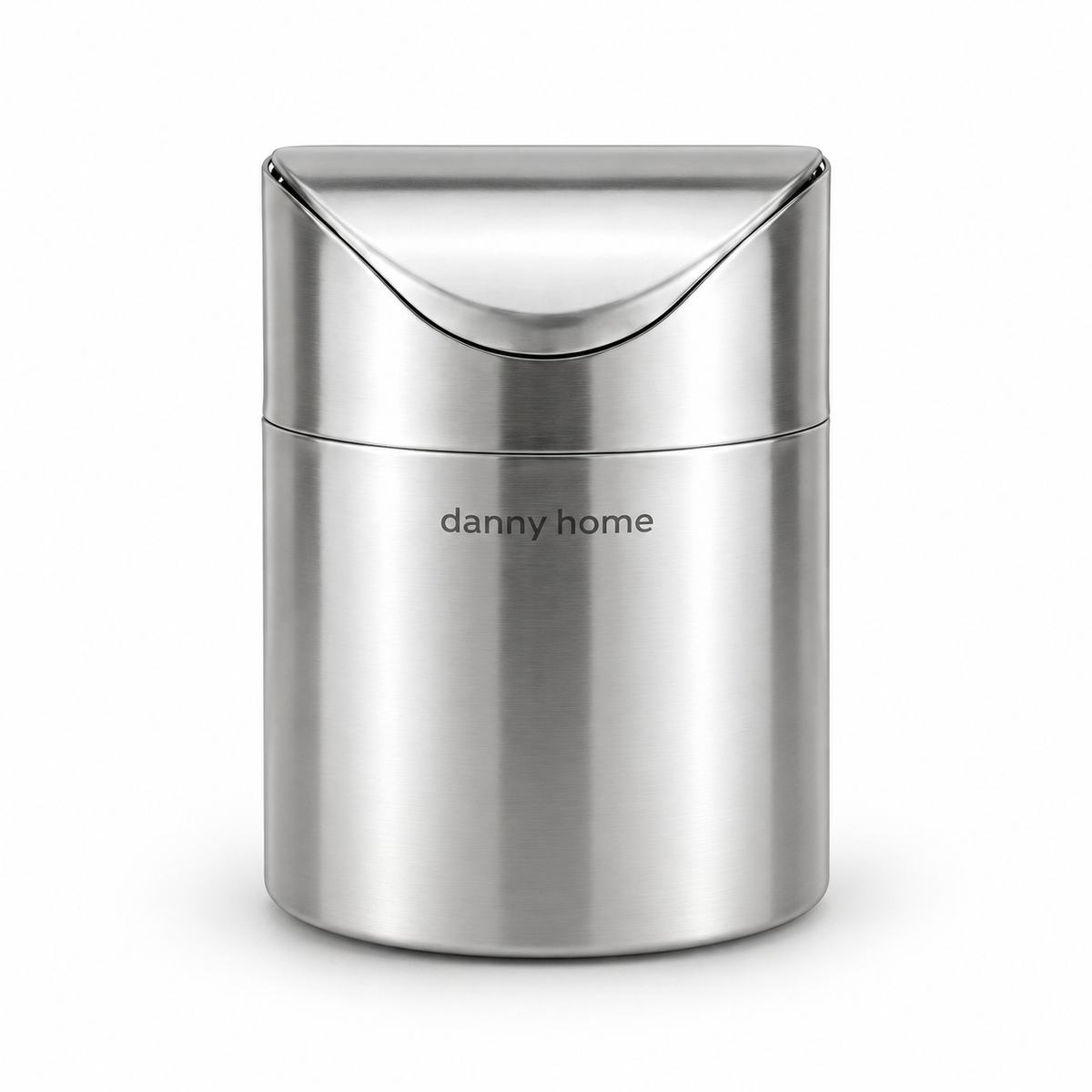 DANNY HOME SILVER TRASH BIN