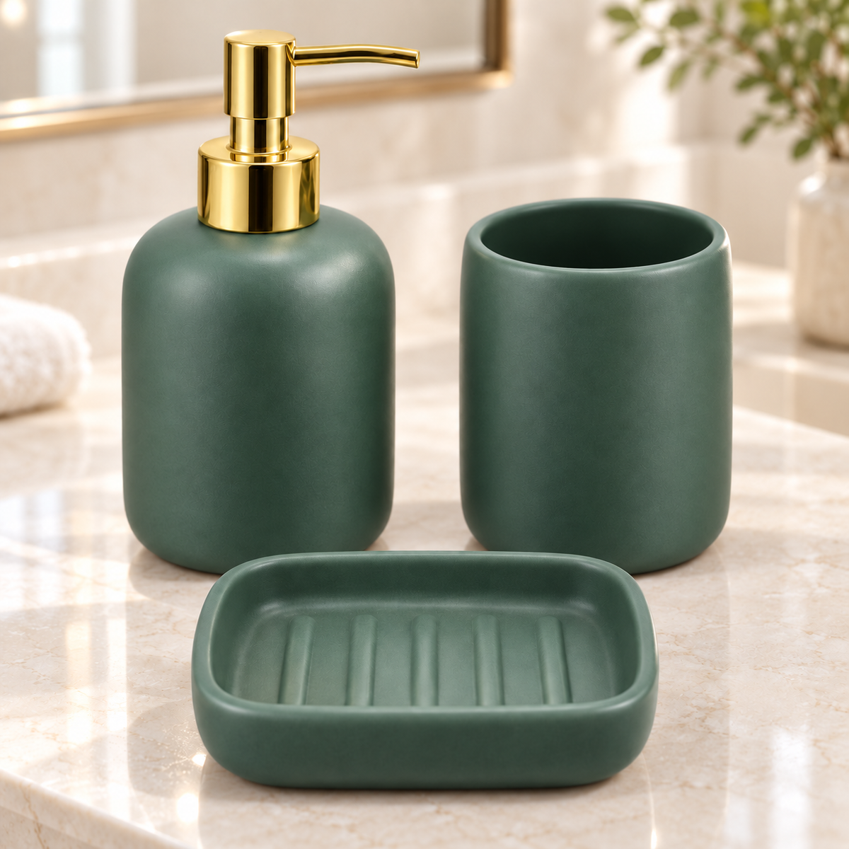 Danny Home 3 Piece Bathroom Accessory Set