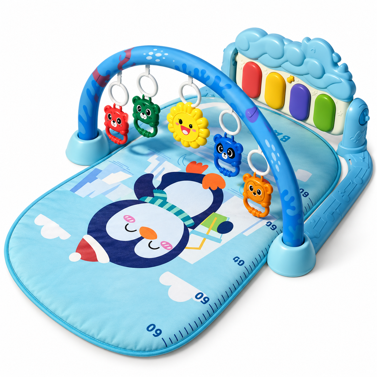 Blue Penguin Piano Play Gym