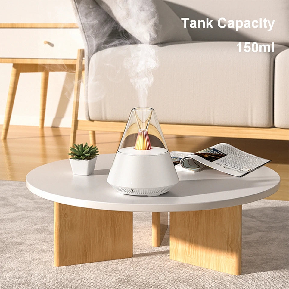 VOLCANIC AROMA HUMIDIFIER WITH NIGHT LIGHT