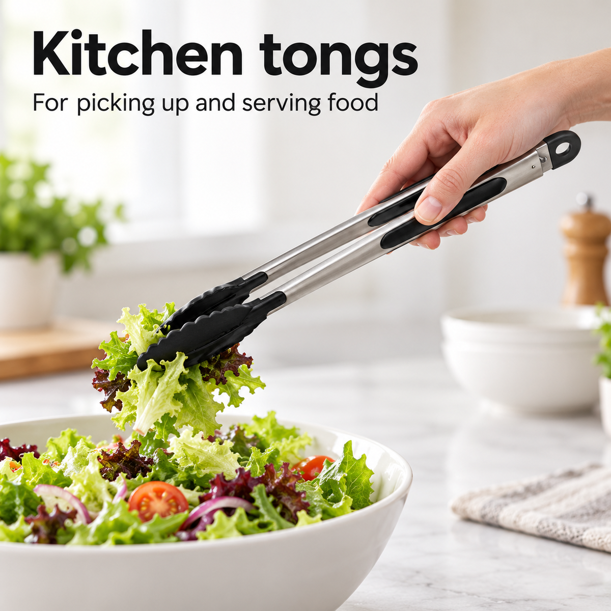 Danny Home Kitchen Tongs - 27.5cm