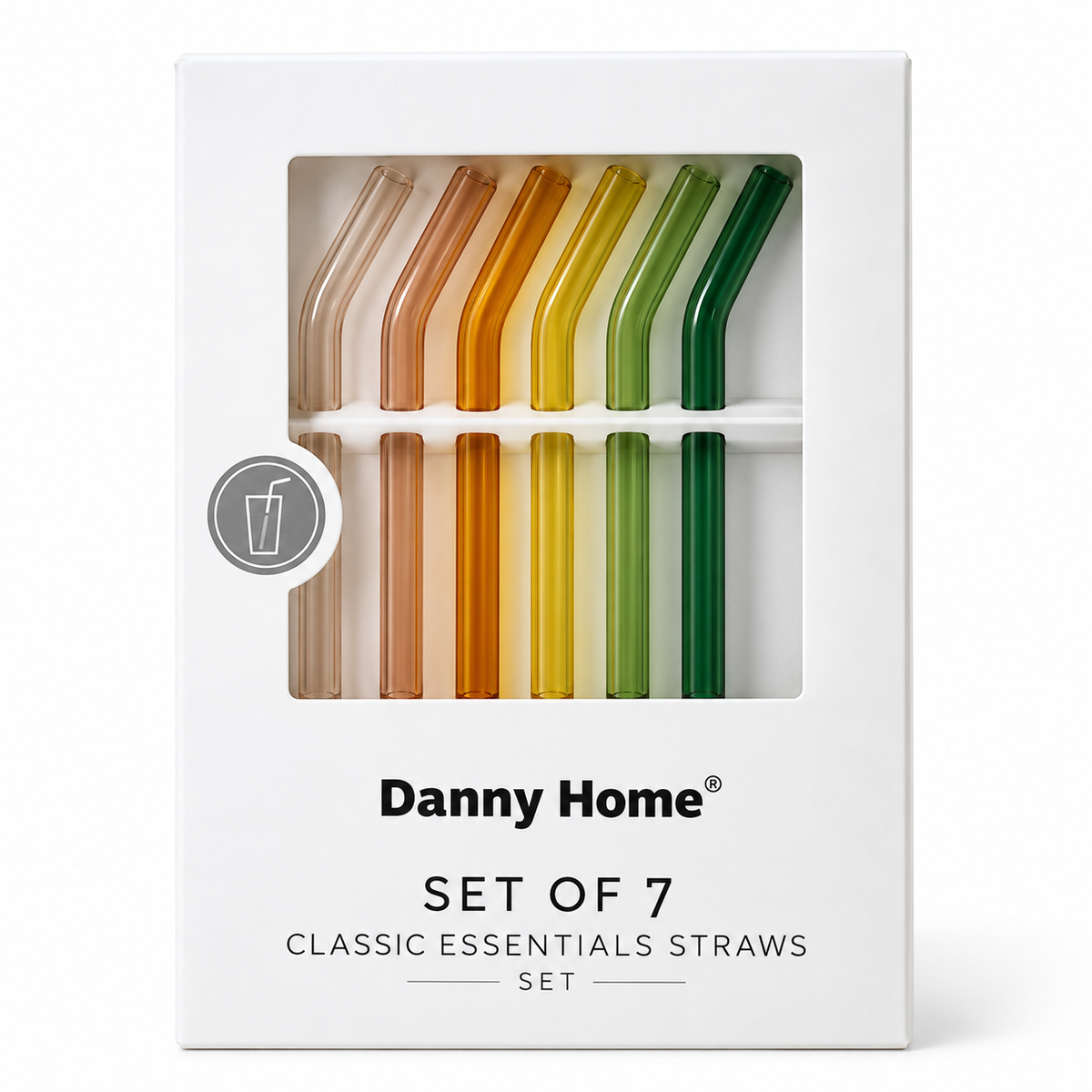 Danny Home 7 Piece Drinking Straw Set