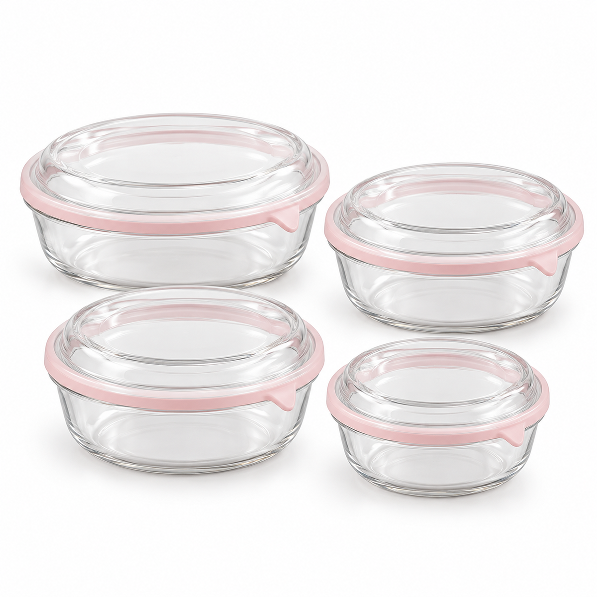 Limon Round Food Storage Set – 4 Pieces