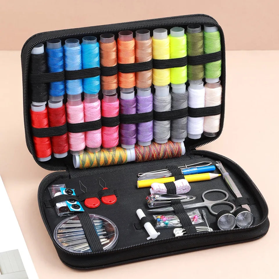 PORTABLE SEWING BAG WITH ACCESSORIES