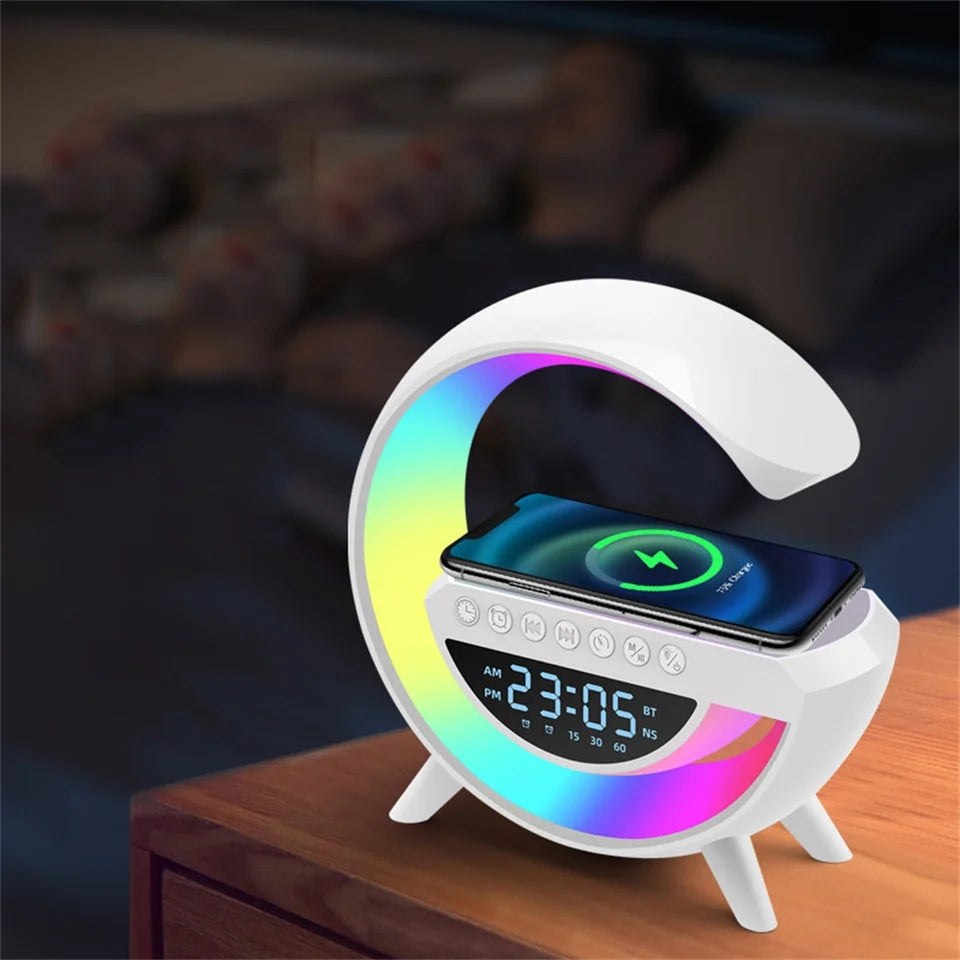 WIRELESS CHARGER + BLUETOOTH SPEAKER G-LAMP