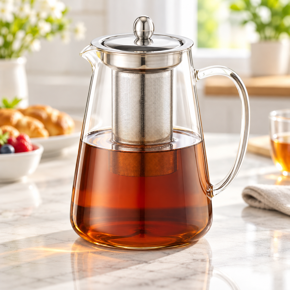 Danny Home Tea Infuser Pot - 0.85 Litre