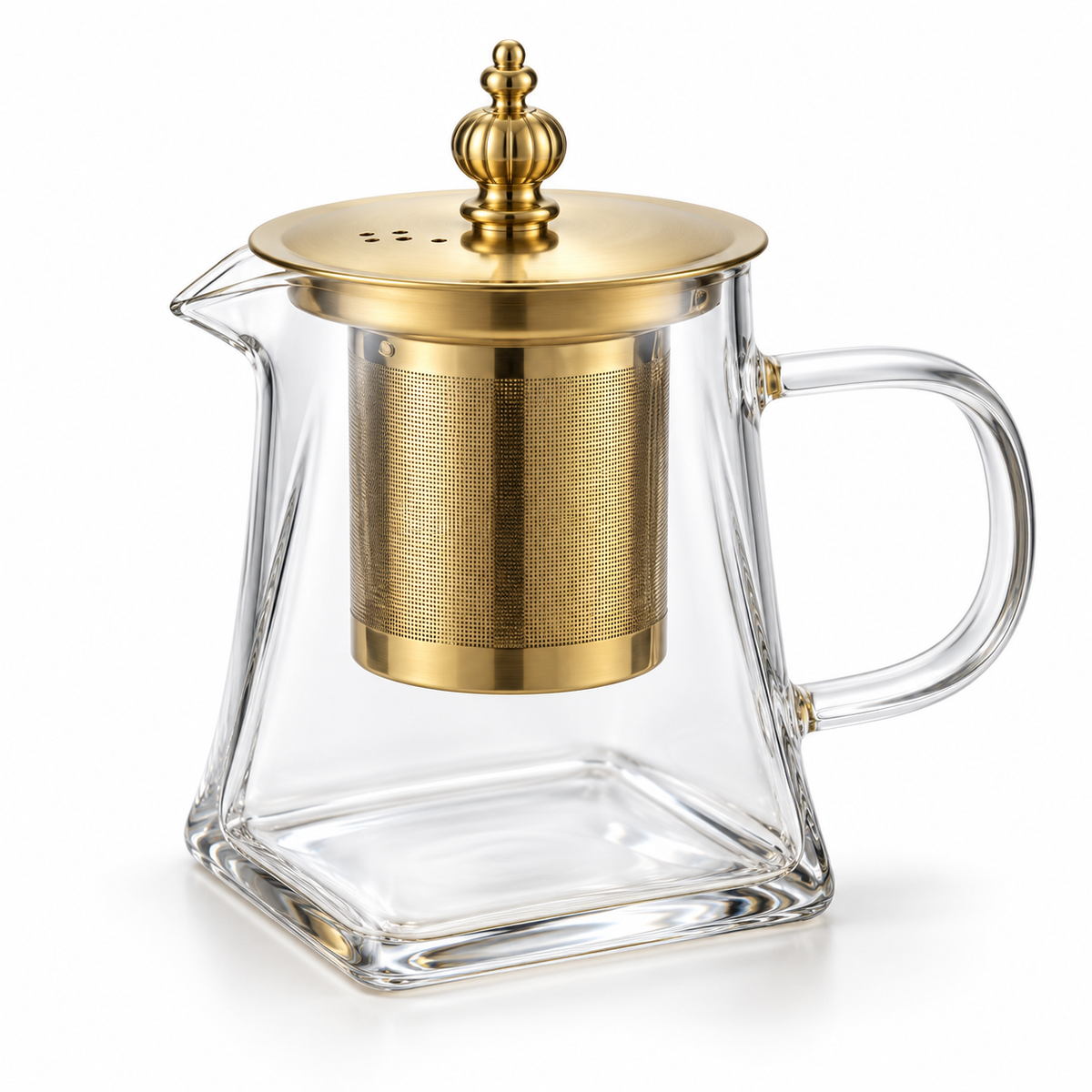 Danny Home Gold Tea Infuser Pot - 450 ml