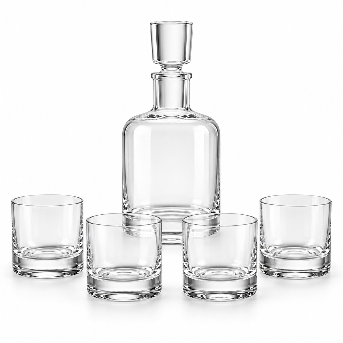 Danny Home 5 Piece Decanter & Glass Set - 1000 ml