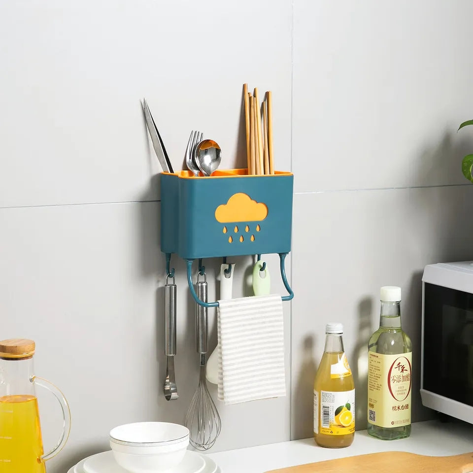 RAIN DROP CUTLERY HOLDER