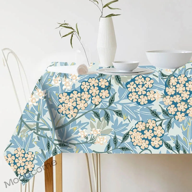 FLORAL WATERPROOF TABLE CLOTH