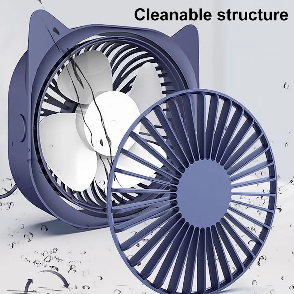 MINI RECHARGEABLE DESKTOP FAN