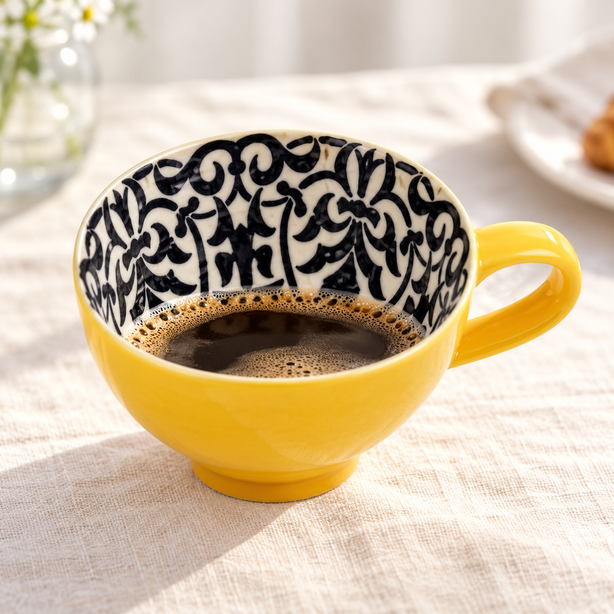Danny Home Patterend Tea Cup - 355 ml