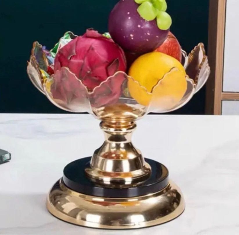 CRYSTAL MADE FRUITS STAND