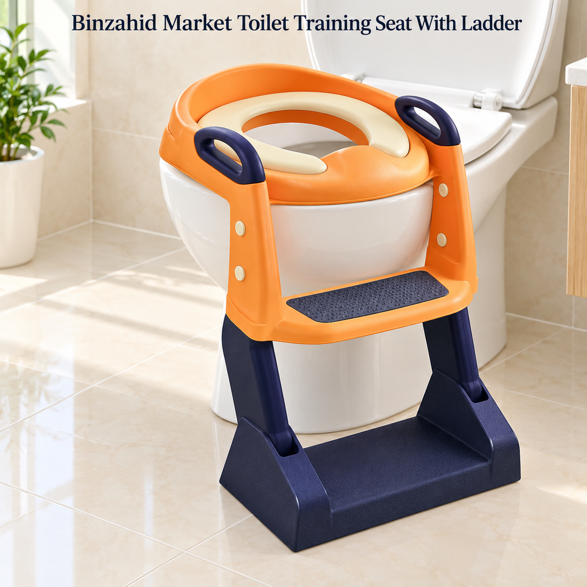 Toilet Training Seat With Ladder