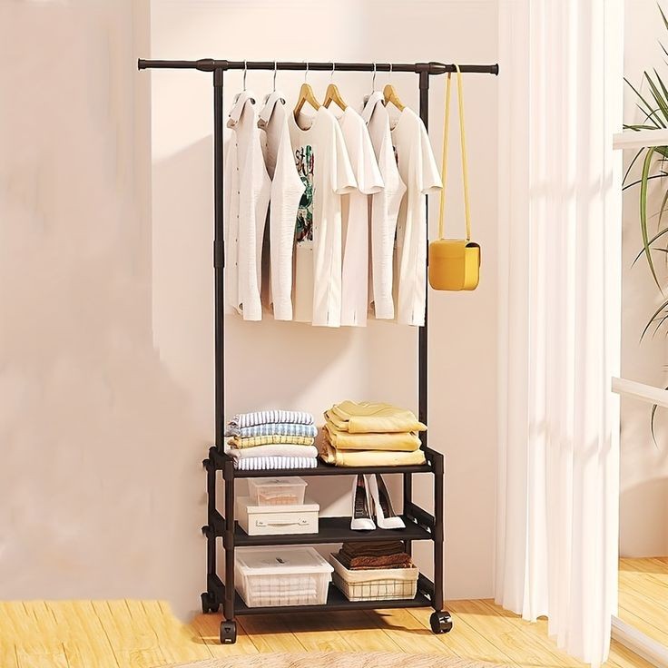 3 LAYERS ATTACHABLE CLOTH RACK