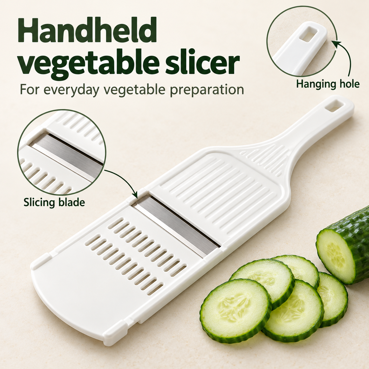 Danny Home Handheld Vegetable Slicer
