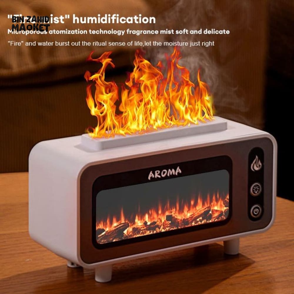 AROMA FIREPLACE AIR HUMIDIFIER