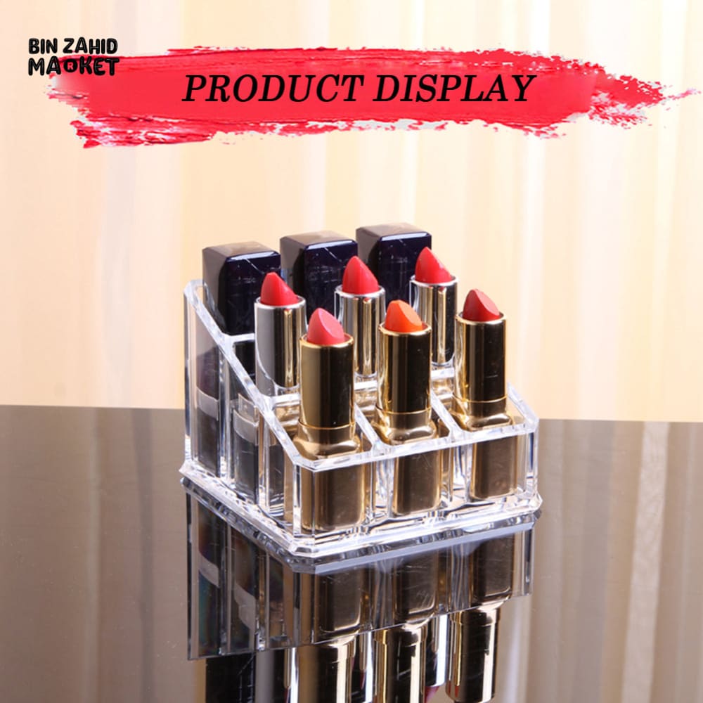 9X GRIDS LIPSTICK ORGANIZER