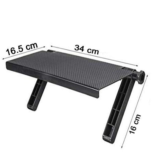 FOLDABLE TELEVISION TOP STOARGE SHELF