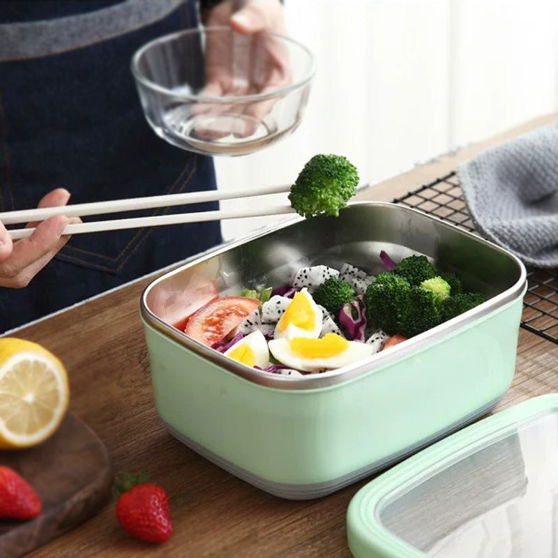 AIR TIGHT STAINLESS STEEL LUNCH BOX