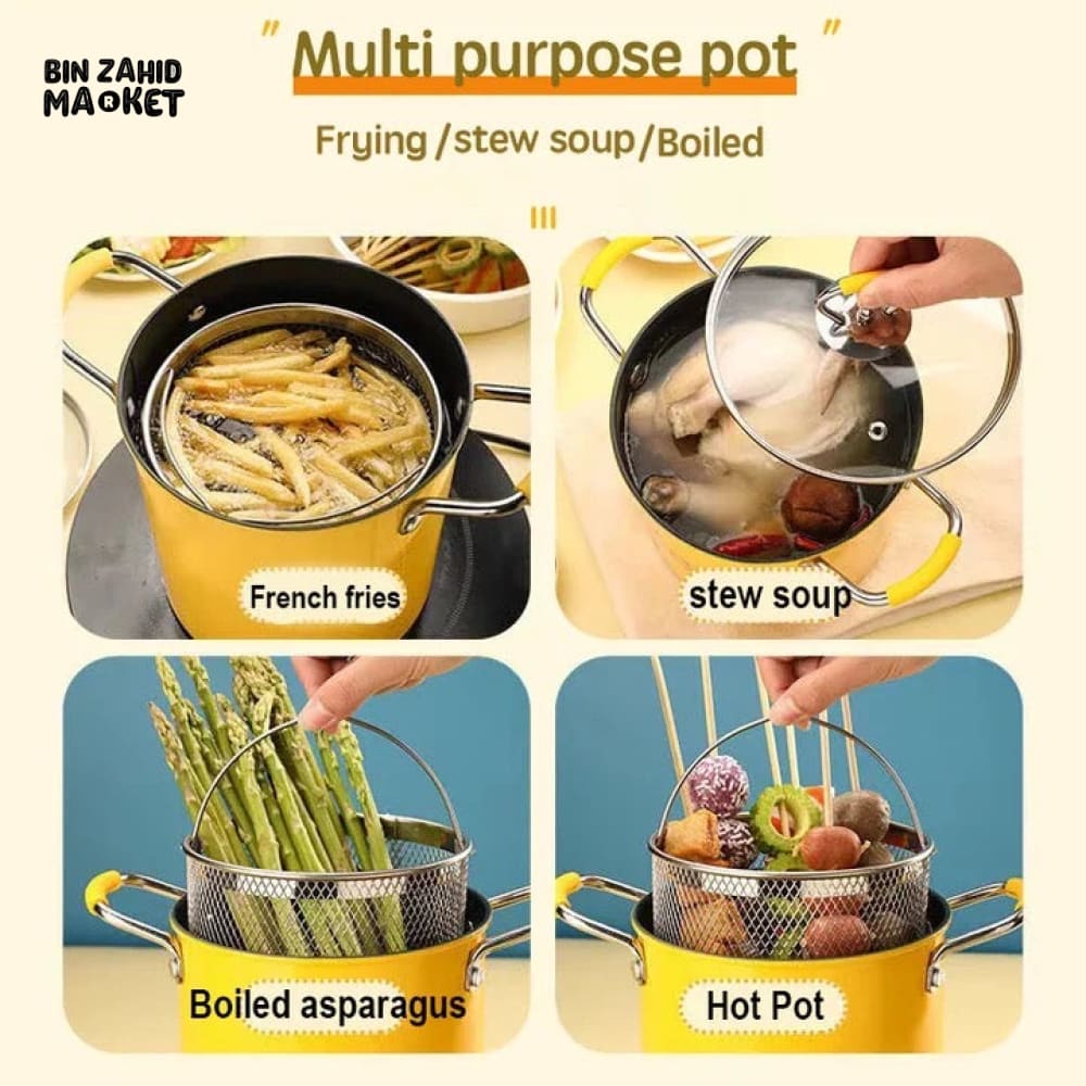 LUXOR DEEP FRYER STRAINER POT 3L