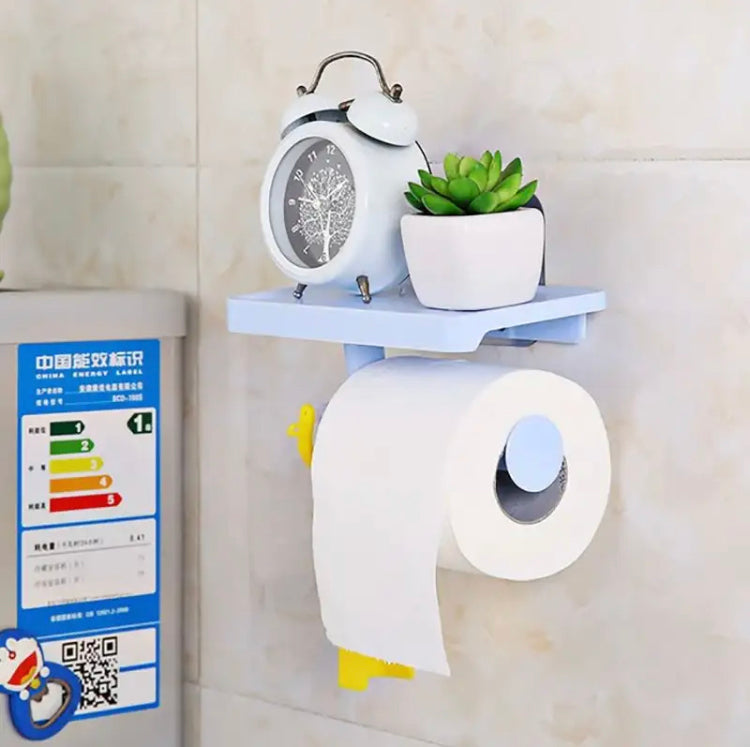 WALL MOUNTED TOILET PAPER HOLDER RACK