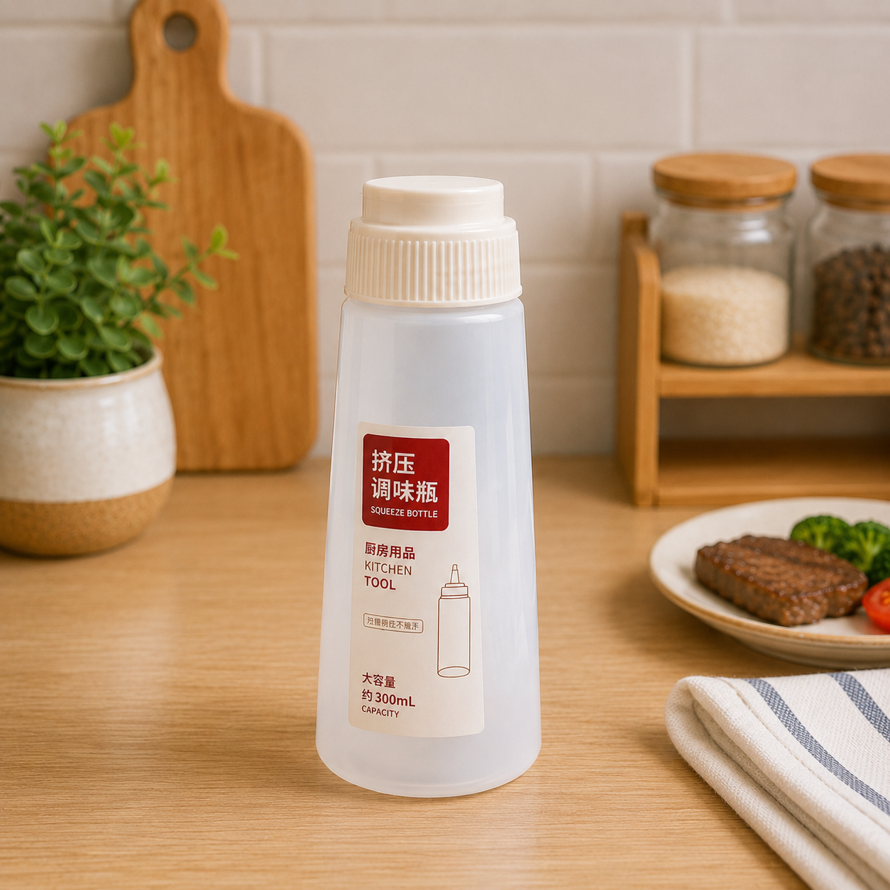 SQUEEZE SAUCE BOTTLE - 500 ML