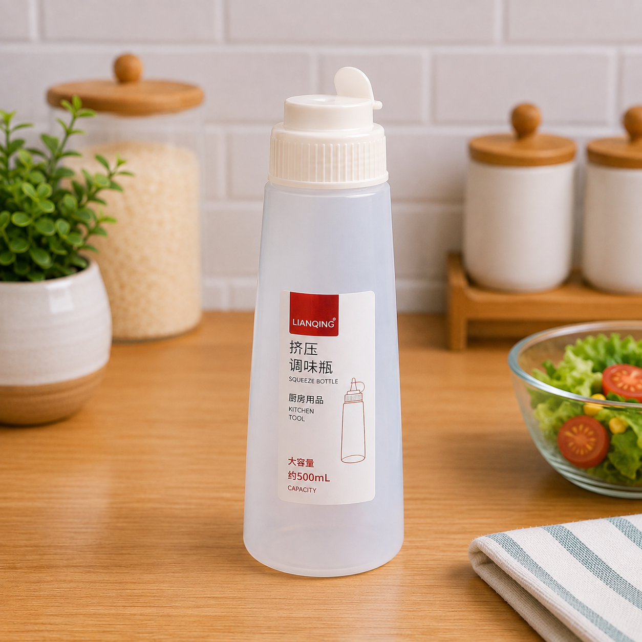 SQUEEZE SAUCE BOTTLE - 700 ML