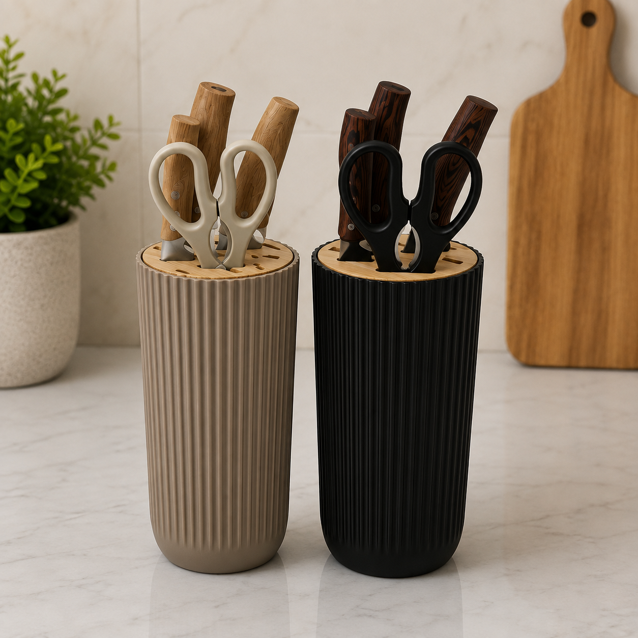 MULTIFUNCTIONAL KNIFE AND SCISSOR HOLDER