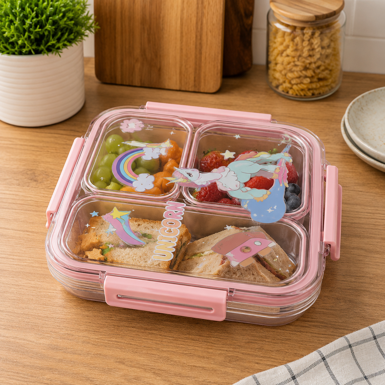 UNICORN COMPARTMENT LUNCH BOX