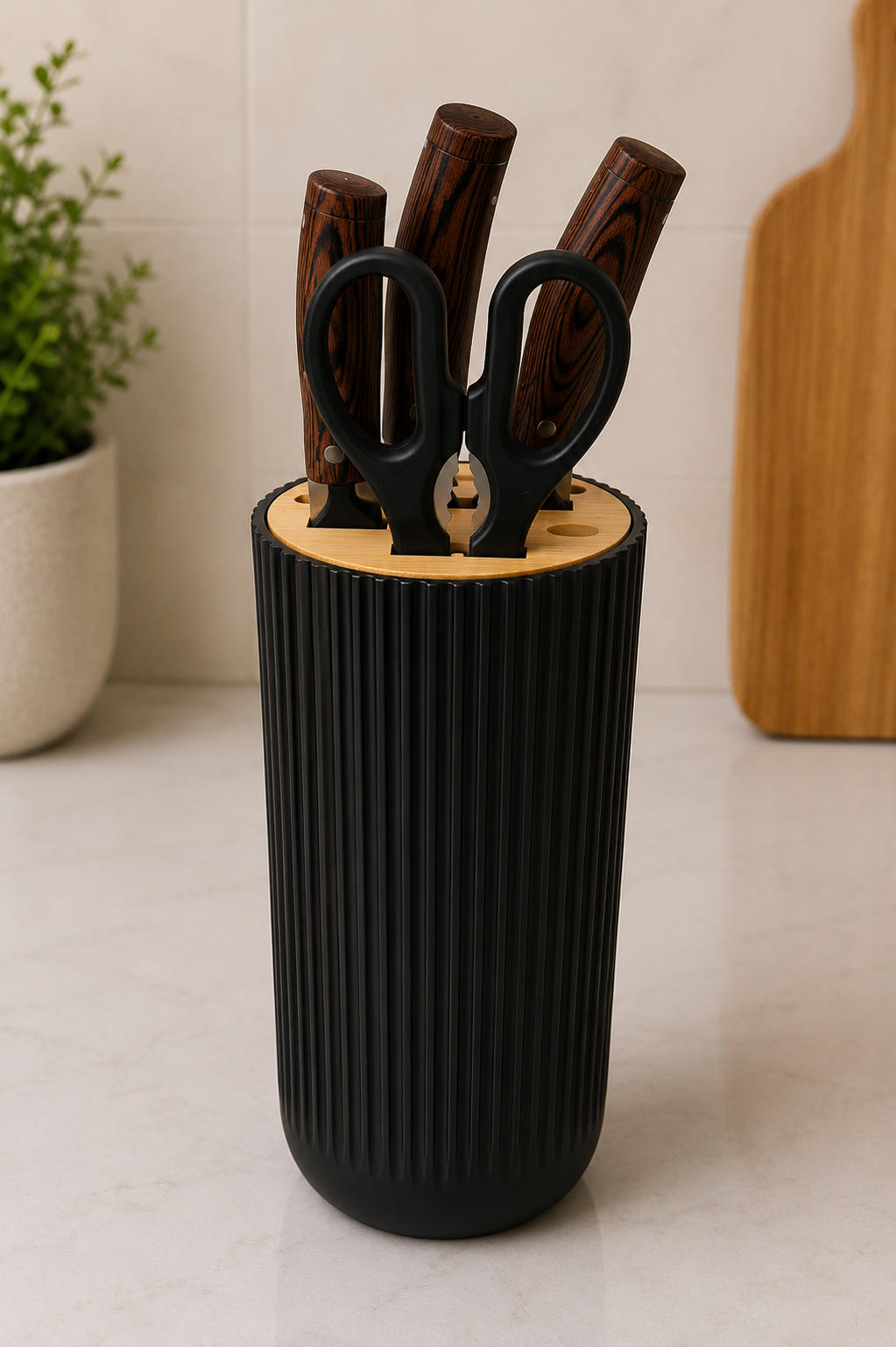 MULTIFUNCTIONAL KNIFE AND SCISSOR HOLDER