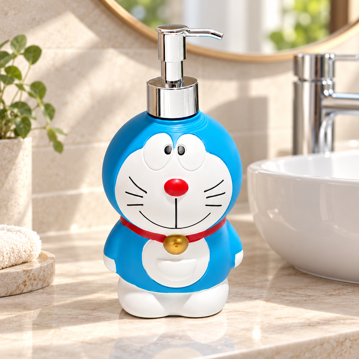 Mimo PVS Resin Soap Dispenser - Doraemon