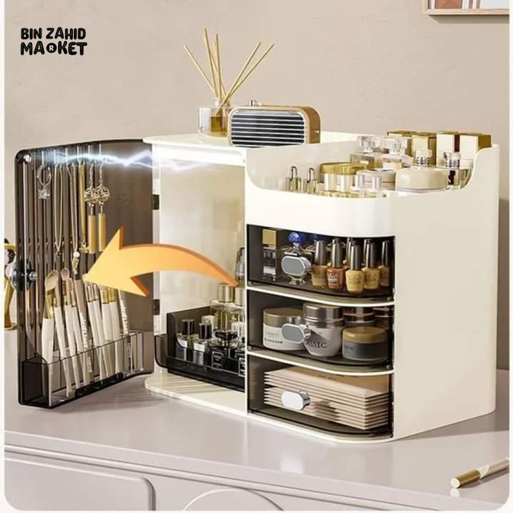 MODERN DUAL CABINETS COSMETIC ORGANIZER