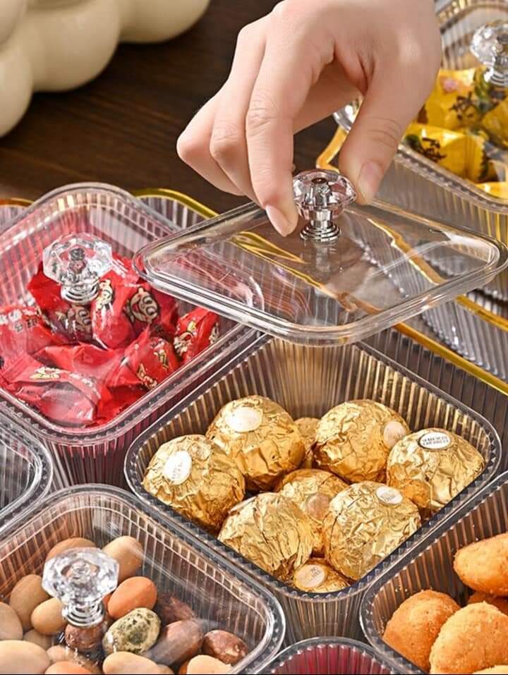 DRY FRUIT TRAY WITH SERVING PLATTER