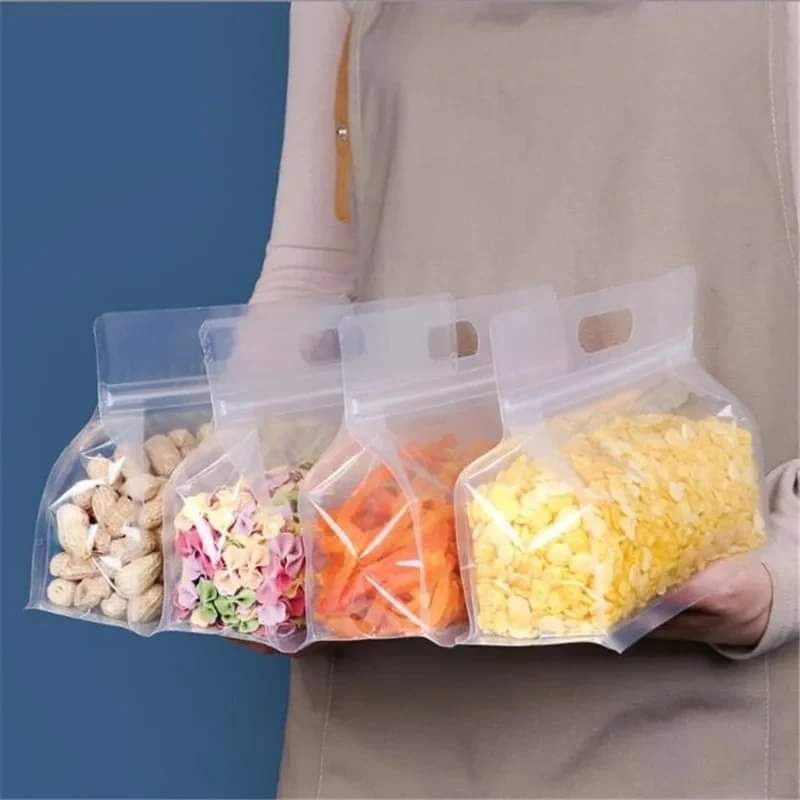 4 PIECES SEALED AIRTIGHT PLASTIC BAGS