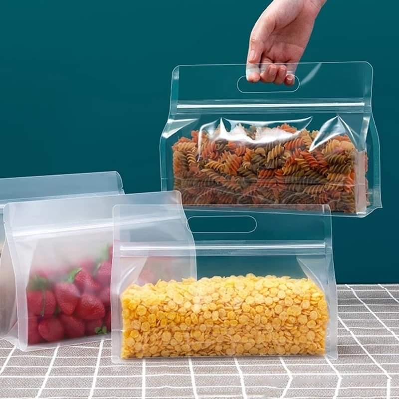 4 PIECES SEALED AIRTIGHT PLASTIC BAGS