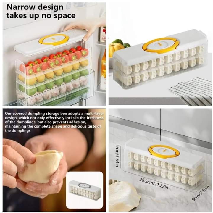 VERSATILE MULTI-LAYERS FOOD STORAGE CONTAINER