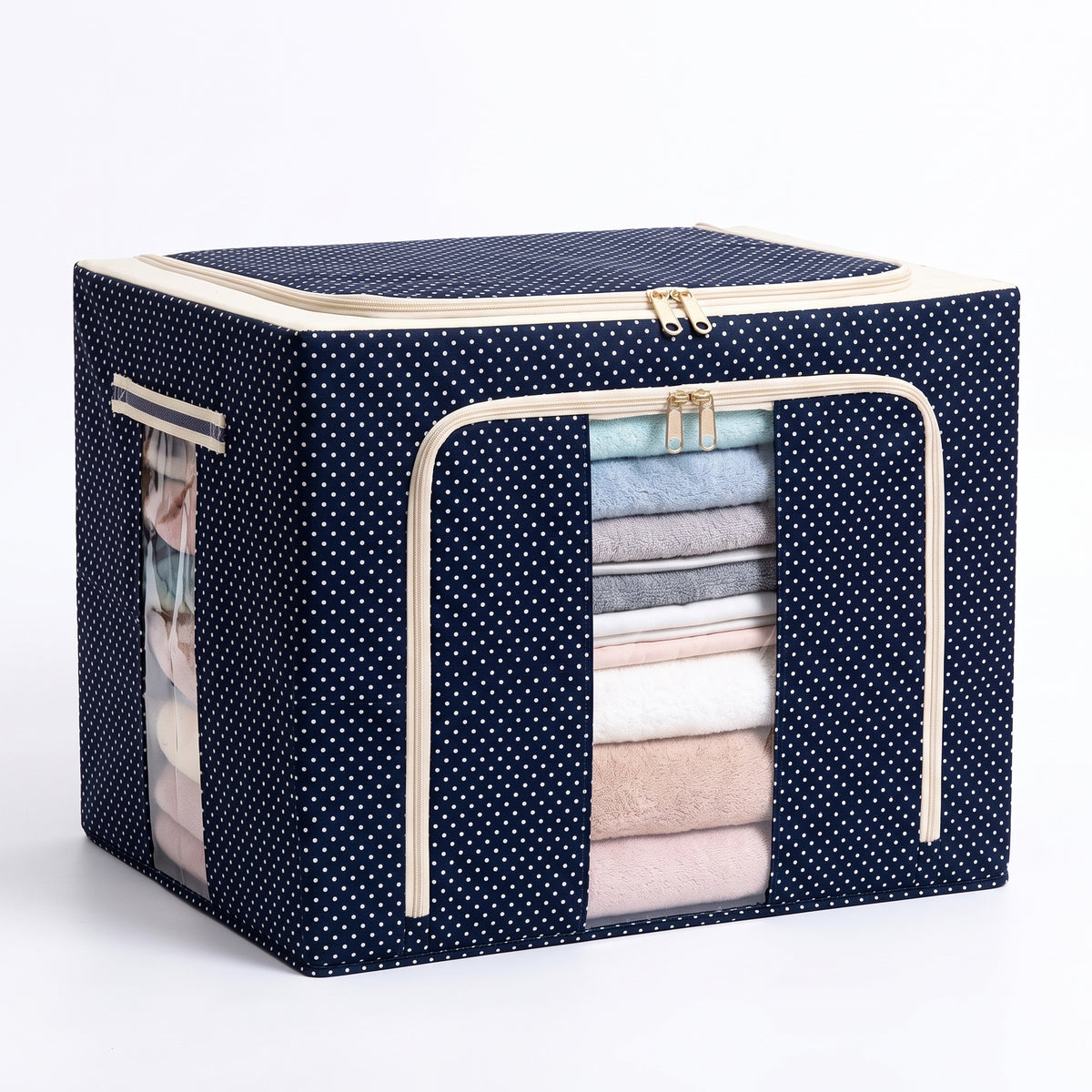 Storium Foldable Storage Box with Steel Frame