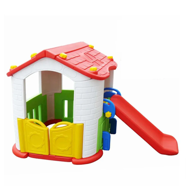 KIDS ACTIVITY PLAYHOUSE WITH SLIDE