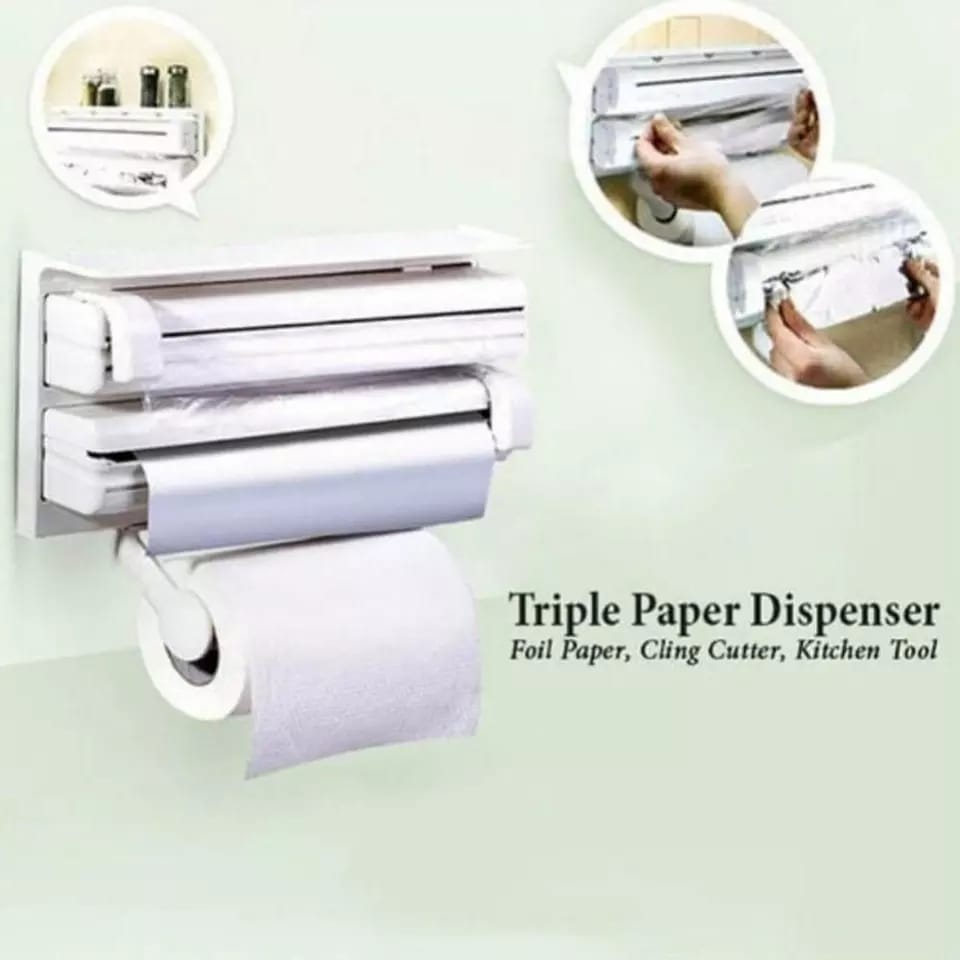 TRIPLE PAPER DISENSER