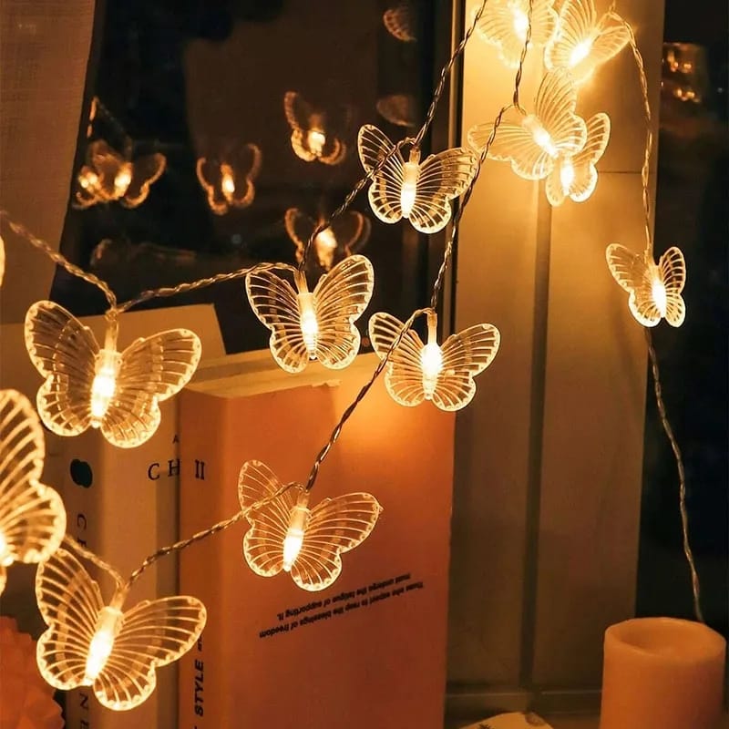 20 PIECES LED BUTTERFLY STRING LIGHT