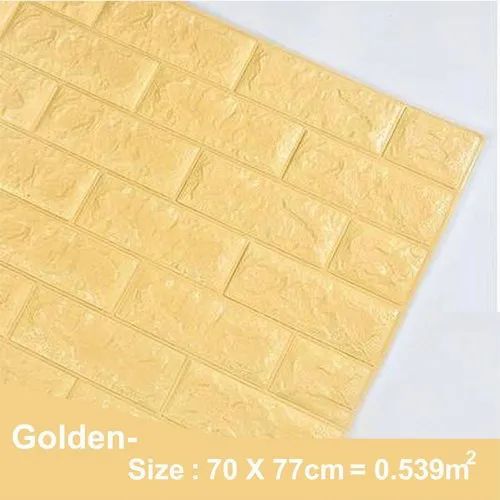 SELF ADHESIVE 3D BRICK WALL SHEET